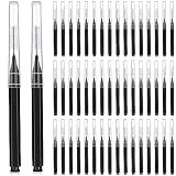 Patelai 50 Pcs Interdental Brushes Braces,Black