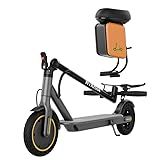 Electric Scooter with Seat, Electric Scooter for Adults, 350W Motor, 19 Mph Speed, 15 Miles Ranges, 8.5" Solid Tire, Foldable Electric Scooter Adults, E Scooter with Seat