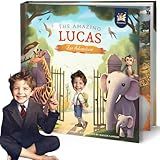 Personalized Children Story Book - Amazing Zoo Adventure - Customized Name & Photo - Baby Gifts - Kids Engaging Story - Elfink (Soft Cover)