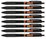 Greeting Pen – Tennessee Vols Licensed Translucent Pen – Official University of Tennessee Gift, Smooth Writing Pen for Fans, Alumni & Stocking Stuffers - 8 pack (2503)