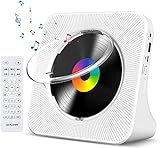 Gueray CD Player Portable Bluetooth Desktop CD Players for Home