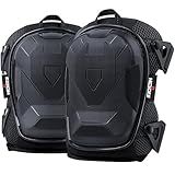 NoCry Professional Construction Knee Pads for Men and Women with Non-Slip Heavy Duty Cap and Ankle Support — Thick Foam and Gel Cushioning — Reinforced, Adjustable Straps and Military-grade Rivets