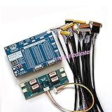 2024 Computer Laptop TV Repair Tool LCD/LED Test Tool Panel Tester T-V16 Support 7-84 Inch 12 Pcs Screen Line Supports 55 Screens