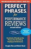 Perfect Phrases for Performance Reviews 2/E (Perfect Phrases Series)