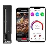 MEATER SE: Smart Bluetooth Meat Thermometer | Long-Range Wireless Probe for Oven, Grilling, Smoking, BBQ & Air Fryer | Dual Sensors & Guided Cook System | Black Charger