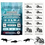 Extra Strong 10Pack Natural Mouse Repellent Pouches Botanical Mice Repellent Pouches Rodent-Repelling Pouches for Indoor and Outdoor Pest Control Pouches for Home Attic Office Shed Barn Storage/RV