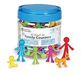 Learning Resources All About Me Family Counters - Toddler Sensory Toys, Preschool Activities, Classroom Must Haves, Math Manipulatives, Social Emotional Games, Fine Motor Skills, Color Sorting