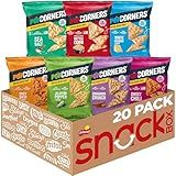 PopCorners Popped Corn Chips, 7 Flavor Variety Snack Pack, 1 oz Bags, (20 Pack), Gluten Free, No Artificial Colors, No Artificial Flavors