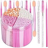Teenitor 310PCS makeup artist kit essentials, Disposable Makeup Applicators, Marcara Wands Lip Applicators Disposable,Microswabs, Eyeshadow Applicators, Artist Supplies for Makeup with Storage Box