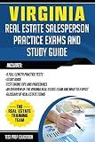 Virginia Real Estate Salesperson Practice Exams and Study Guide