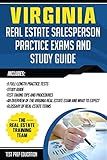 Virginia Real Estate Salesperson Practice Exams and Study Guide