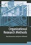 Organizational Research Methods: A Guide for Students and Researchers