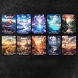 Proxy Cards for MTG, Alternative Custom Art DIY Cards, Fantasy Dual Lands, Normal