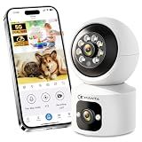 CEMANTA 4MP Security Camera Indoor for Pet/Dog/Baby with Phone App
