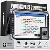 TOPDON Phoenix Plus 2, ECU Coding TOPDON Scanner V2.0, Bidirectional Scan Tool, Topology Map, CANFD, High-End OEM Full System, 42+ Service, FCA SGW AutoAuth, V.A.G Guided, 2 Years Free Update