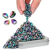 DYRDM 300+ Original Ferrite Putty Colorful, Sensory Stones Desk Toys, Fidget Toy Stress Relief for Office, Ferrite Stones Stocking Stuffers Fidget Gift for Adults & Teens 14+
