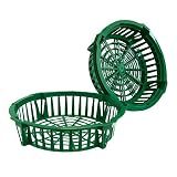 OFXDD Plant Trays 4 Pcs - Plastic Trays for Bulb Planting - Seedling Trays - Planting Basket for Onion, Flower Bulbs