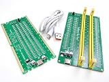 Nice DDR4 Desktop PC Server Memory RAM Module and Computer Motherboard RAM Slot Easy Test Quick Diagnostic Analyzer LED Tester Card Complete Set Solution Kit 288 Pin All Speed Voltage ECC and nonECC
