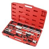 maXpeedingrods 40 Pcs Diesel Fuel Injector Puller Removal Tool, Auto Truck Diesel Injector Extractor Removal Tool, Slide Hammer Fuel Injector Removal Tool Kit for Diesel Engines