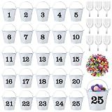 JellyArch Bucket Filler Buckets Classroom Management Tools, White