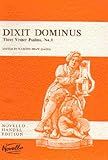 Dixit Dominus: Vocal Score (Novello Handel Edition)