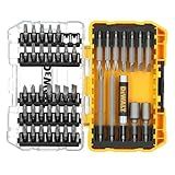 DEWALT Screwdriver Bit Set with Tough Case, 45-Piece (DW2166), Grey/Silver Screwdriving Set with Tough Case