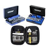 MusicNomad KEEP IT SIMPLE, SETUP (KISS)™ Starter Kit Bundle - 6 pc. Gauge Set, 26 pc. Guitar Tech Tool Set, 11 pc. Truss Rod Wrench Set (MN609)