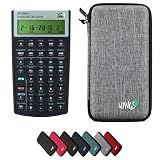 HP 10B II Plus/HP10BII+ Financial Scientific Calculator + WYNGS Protective Case Light Gray