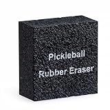 Pickleball Paddle Eraser, Best Carbon Fiber Pickle Ball Racket Cleaner, Fast & Easy Rubber Bar to Remove Ball Residue, Dirt, & Minor Scrapes, Scratches (1PCS)