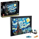 LEGO Ideas Vincent Van Gogh The Starry Night - Building Set for Adults, Ages 18+ - Beautifully Detailed Home Wall Art Decor - Gift for Men & Women - 21333