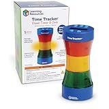 Learning Resources Time Tracker Visual Timer & Clock - 1 Piece, Classroom Tracker, Alarm Clock, Light Up Timer for Classroom, Visual Tracker