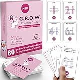 MBM 80 Grow Coaching Cards – Leadership Development Training Tools & Conversation Starters for HR & Executive Development Programs | Emotional Intelligence & Goal-Setting Flash Cards