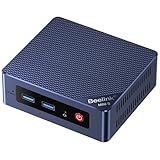 Beelink EQ Mini PC,Mini S12 N95 Intel Alder Lake-N95 (up to 3.4GHz),16GB DDR4 500GB M.2 SSD Mini Desktop Computer, Support 4K@60Hz Dual HDMI Display, 2.5G LAN/USB3.2/Low-Power Home/Office Micro PC