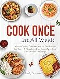 Cook Once, Eat All Week: A Batch Cooking Cookbook with 100 Easy Recipes for Two — 5 Meals from Every Prep to Save You Time, Money, and Energy