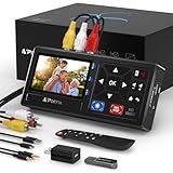 Portta VHS to Digital Converter with 128GB USB3.0 Flash Drive, Video to Digital Recorder Compatible with VHS, VCR, DVR, DVD, Hi8, Mini DV Players, Camcorder (Tapes/DVD Player Not Included)