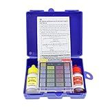 U.S. Pool Supply Standard 3-Way Swimming Pool & Spa Test Kit, Tests Water for pH, Chlorine and Bromine