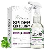 Waspika Peppermint Oil Insect and Spider Repellent Spray, Repels and Kills Ants and Bugs, Extra Strength Natural Plant Based Pest Control for Home, Kitchen and Garden, Safe for Family and Pets, 16 oz