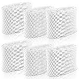 WF2 Humidifier Filter Replacement for Vicks V3500 V3100 V3900 V3700 VEV320,Kaz 3020 & Re-Lion WA-8D Cool Mist Humidifiers,Pack of 6 by TOMOON
