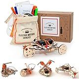 Tinkering Labs Robotics Engineering Kit | Designed by Scientists | 50 Plus Parts | 10 Plus STEM Projects for Kids 8 to 12 | Learn Electronics, Science | Grow Creativity, Grit | DIY Inventor Toy Gift