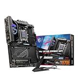 MSI MPG X870E Carbon WiFi Gaming Motherboard (AMD Ryzen 9000/8000/7000 Series Processors, AM5, DDR5, PCIe 5.0, M.2 Gen5, SATA 6Gb/s, USB 40Gbps, HDMI, Wi-Fi 7, Bluetooth 5.4, 5Gbps LAN, ATX)