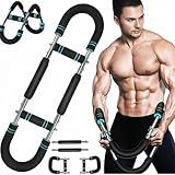 TwisterFit Saker Twister Arm Trainer: Home Gym Equipment for Chest, Upper Body and Hip, Fitness Workout for Men & Women, Forearm Strengthener & Abs Workout Equipment with Springs
