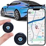 NGXDFL Mini GPS Tracker for Vehicles,Tracker Device for Vehicles No Subscription No Monthly Fee Portable Real-Time Tracking GPS Tracker for Car Kids Dogs Trucks Magnetic GPS Tracking Device