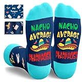 HAPPYPOP Pharmacist Gifts for Women Men - Pharmacy Technician Gifts, Pharmacy Gift, Pharmacist Week Gift, Pharmacists Socks