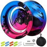 X8 Responsive Yoyo Professional, Dual Purpose Yoyo for Kids Beginner, Unresponsive Yo yo with Removal Bearing Tool, 10 Yo-Yo Strings, Case