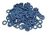 Captain O-Ring - Rubber Oring Keyboard Switch Dampeners Blue [40A-R 0.4mm Reduction] (135 pcs w/Screen Cloth)