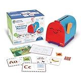 Learning Resources Alphabet Learning Mailbox - Montessori Toddler Toys, ABC Letter Tracing, Writing Practice, Manipulatives for Preschoolers, Gifts for Boys and Girls, Pretend Play, Fine Motor
