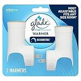 Glade PlugIns Air Freshener Warmer, Scented and Essential Oils for Home and Bathroom, Up to 50 Days on Low Setting, 2 Count