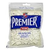 Premier 18mm Filter Tips - Bag of 200