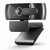 4K Webcam for PC & Mac, Tiny USB Streaming Camera with PDAF Autofocus, Dual Omnidirectional Noise-Canceling Microphones, Auto Low-Light Correction, Works with Zoom, Teams, Google Meet & Twitch