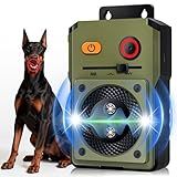 DJNFGQ Anti Barking Device for Dogs, Rechargeable Ultrasonic Dog Control Devices, Auto Bark Deterrent Devices with 3 Modes,33FT Silencer Sonic Barking Deterrent Indoor/Outdoor Safe for Dog & People